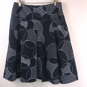 Autograph embroidered skirt